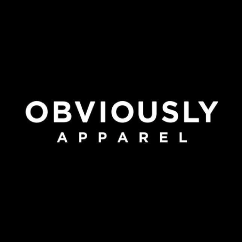 Official Obviously Apparel brand logo